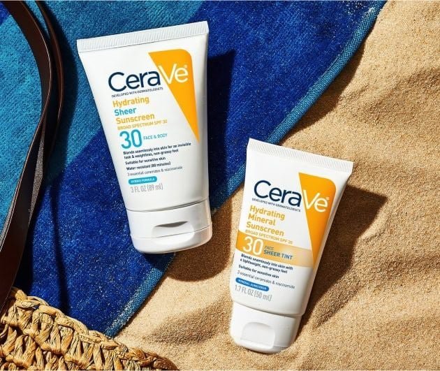 Hydrating Sheer Sunscreen Broad Spectrum SPF 30 for Face & Body